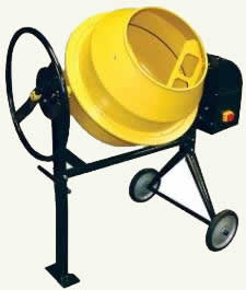 3.5 cu. ft. electric cement mixer