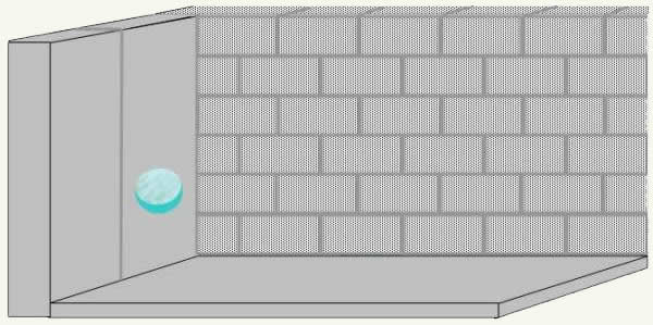 Water seepage due to porous concrete